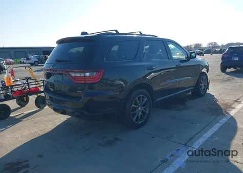 2017 Dodge Durango Gt Awd from USA, damaged, VIN 1C4RDJDG6HC644167